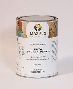 Масло для стен и потолков